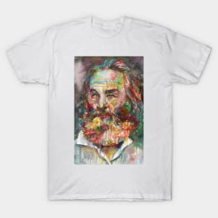 WALT WHITMAN - watercolor portrait .4 T-Shirt